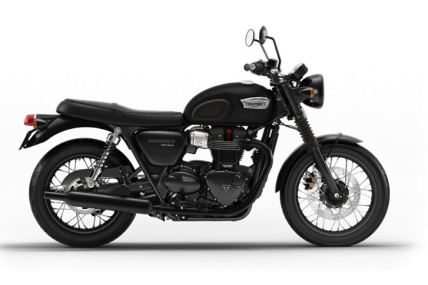 classic motos Triumph Bonneville T100 Black
